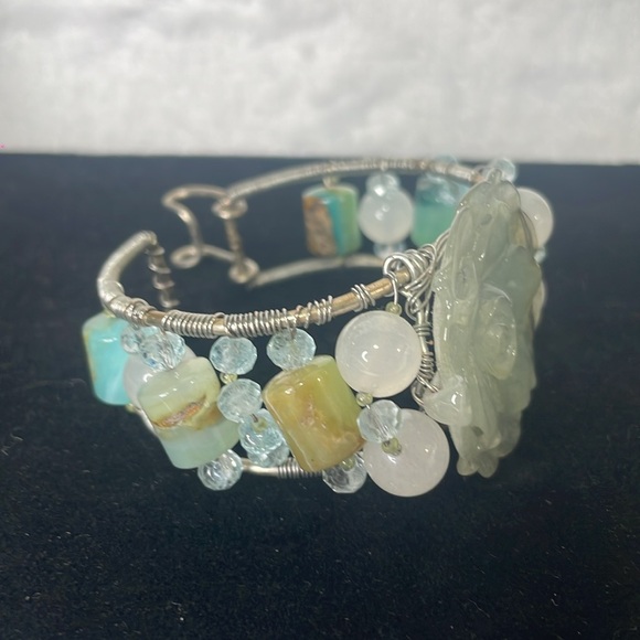 Hand made bracelet Semi-precious stones. - Picture 3 of 5